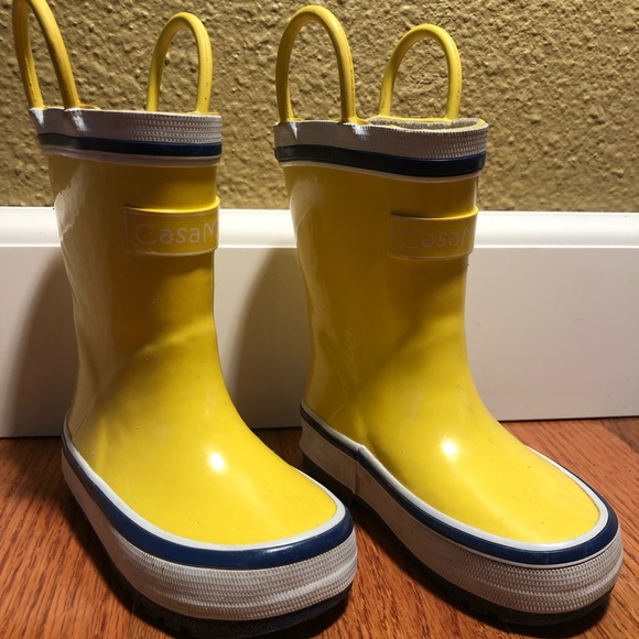 Other - Yellow Toddler Size 4 Rain boots